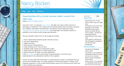 Desktop Screenshot of nancybocken.com