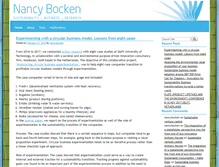 Tablet Screenshot of nancybocken.com